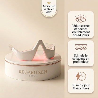 EyeLift® — Appareil Anti-Cernes EMS + Luminothérapie Rouge